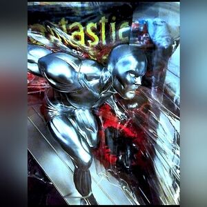 McFarlane Silver Surfer modeled after Fantastic Four #72. Brand new MIB